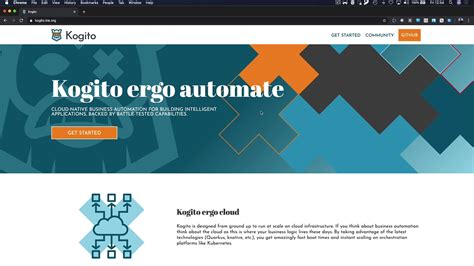 Building your first Kogito application .
